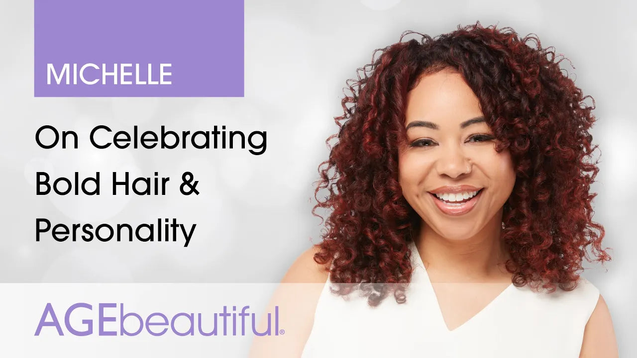 michelle on celebrating bold hair and personality