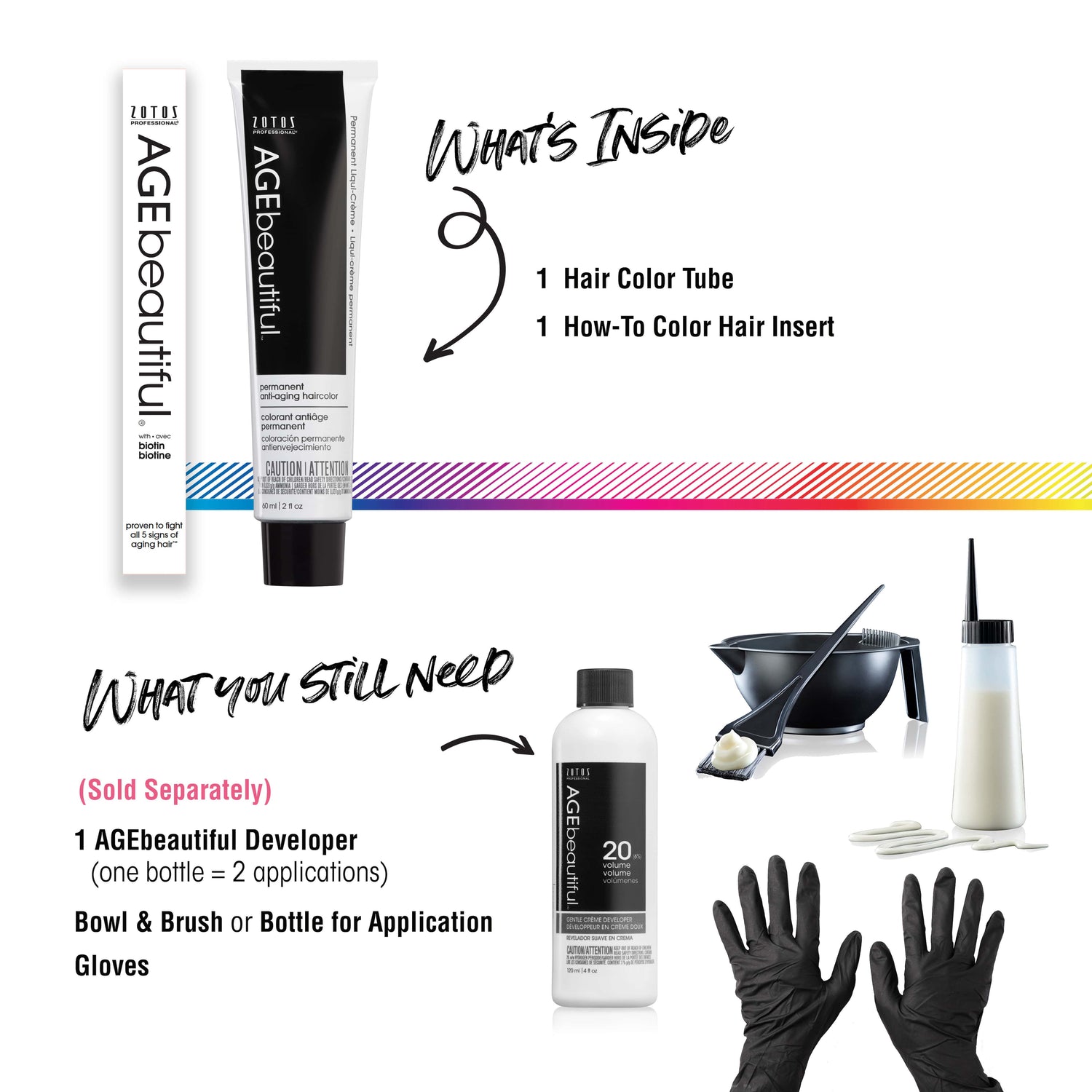AGEbeautiful® Anti-Aging 100% Gray Coverage Liqui-Crème - Blonde Shades