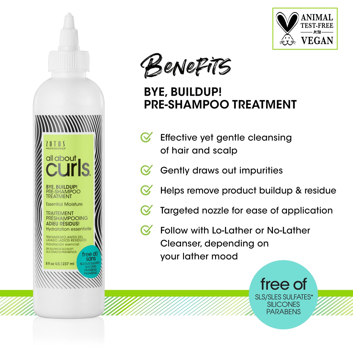 All About Curls® Bye, Buildup! Pre-Shampoo Treatment