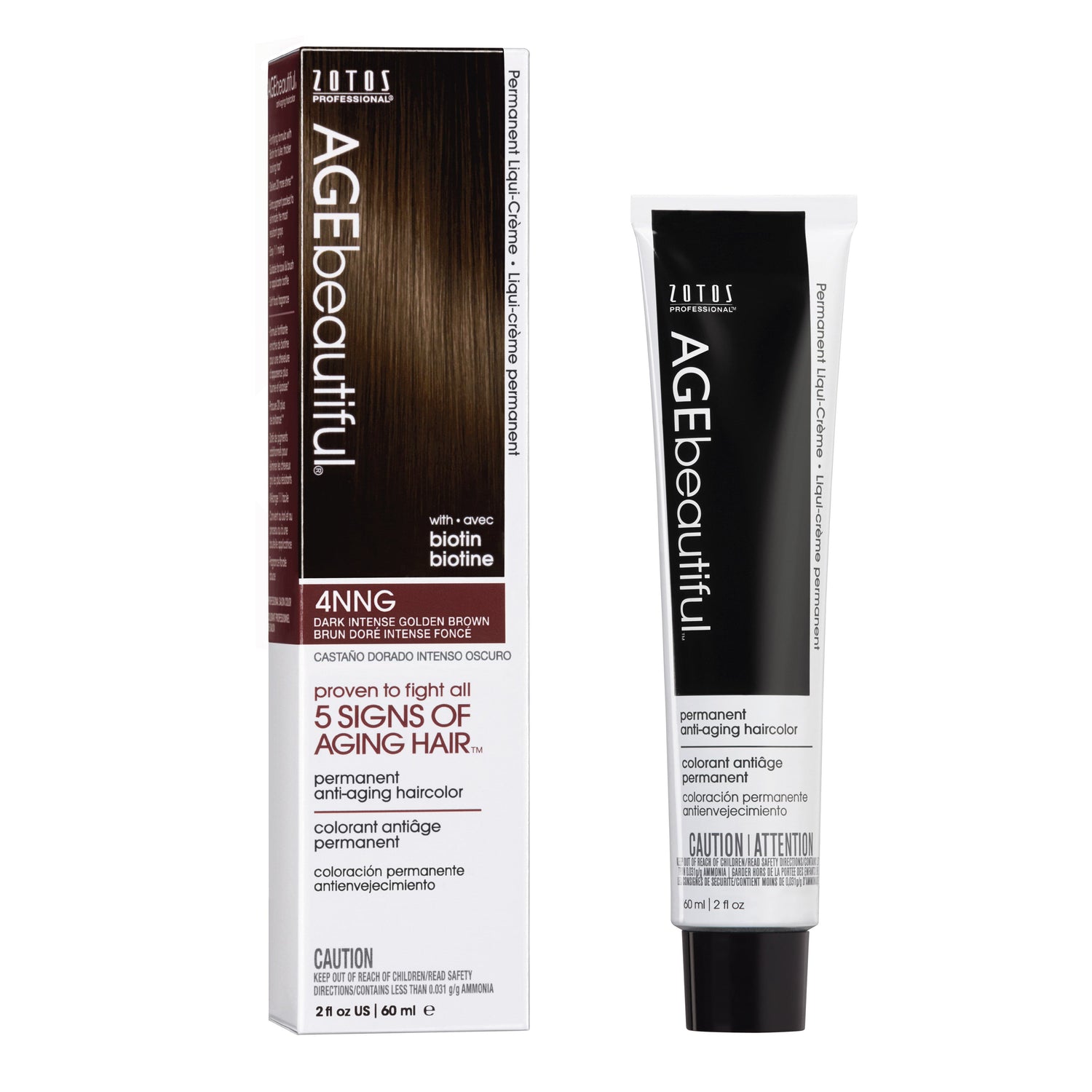 AGEbeautiful® Anti-Aging 100% Gray Coverage Liqui-Crème - Brown Shades