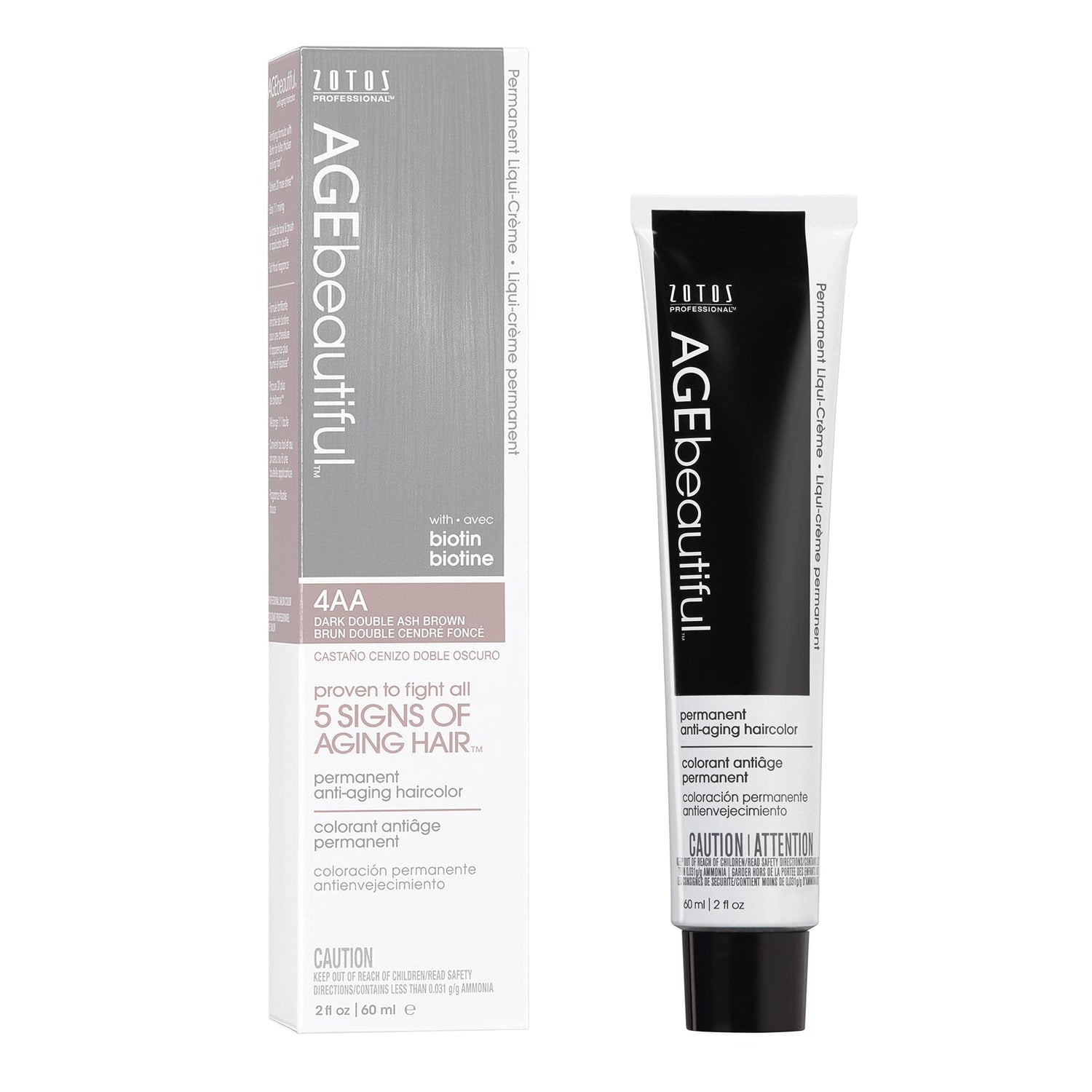 AGEbeautiful® Anti-Aging 100% Gray Coverage Liqui-Crème - Brown Shades