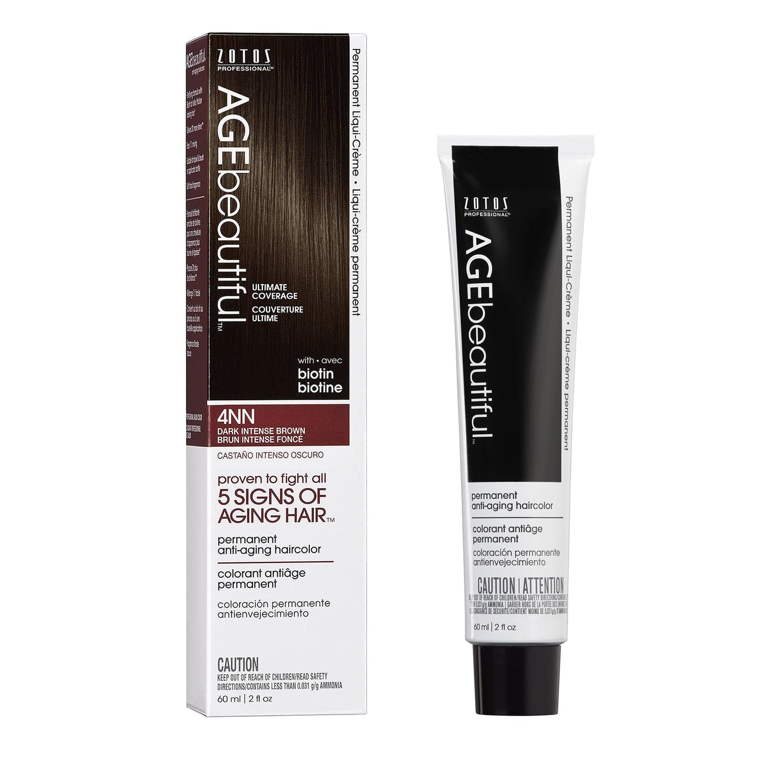 AGEbeautiful® Anti-Aging 100% Gray Coverage Liqui-Crème - Brown Shades