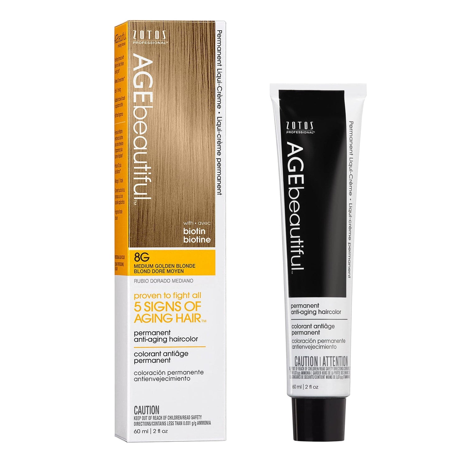 AGEbeautiful® Anti-Aging 100% Gray Coverage Liqui-Crème - Blonde