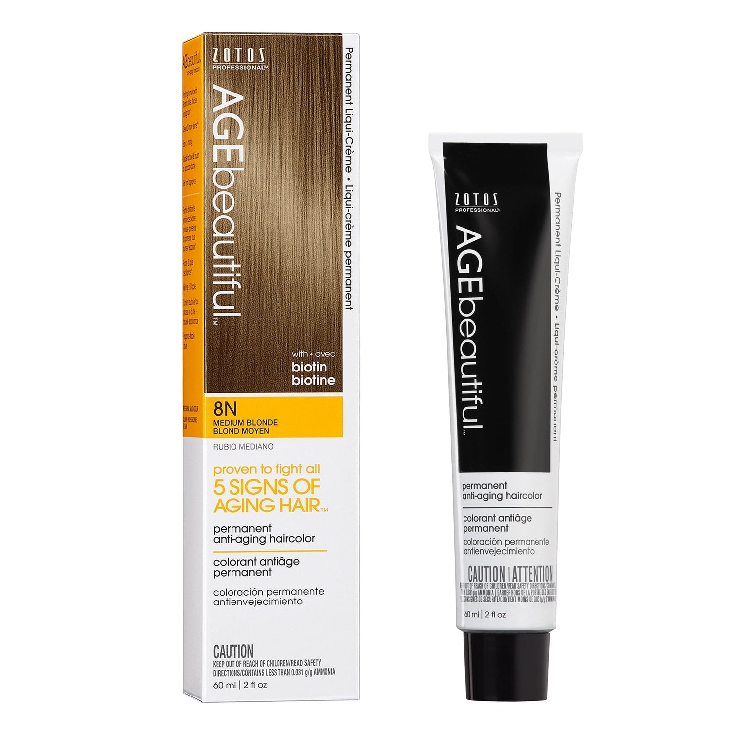 AGEbeautiful® Anti-Aging 100% Gray Coverage Liqui-Crème - Blonde Shades