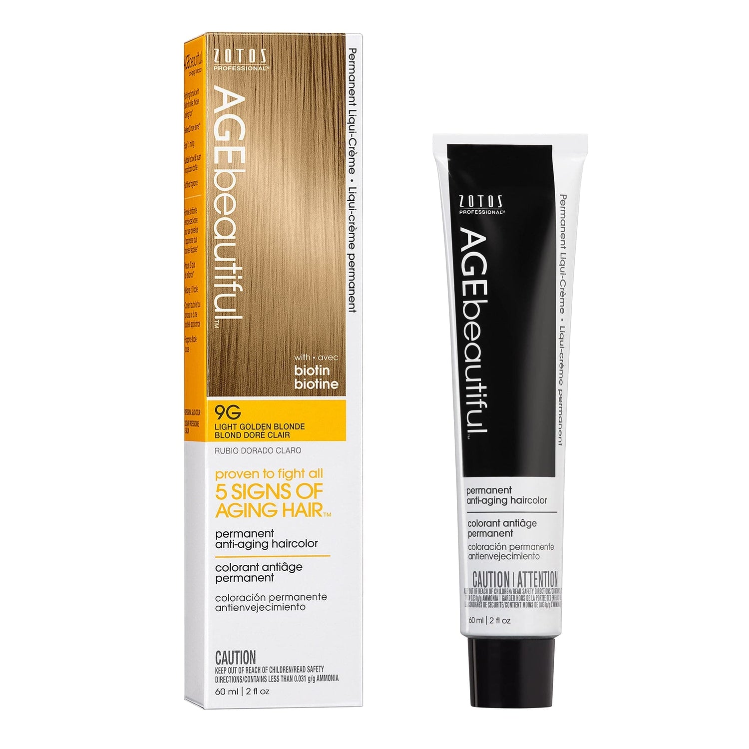 AGEbeautiful® Anti-Aging 100% Gray Coverage Liqui-Crème - Blonde Shades